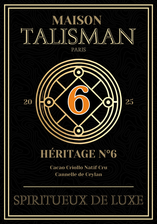 HERITAGE 6 - Spiritualité de Rhum - Maison Talisman Paris