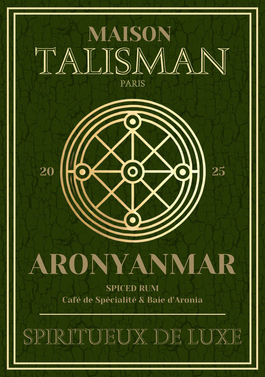 ARONYANMAR - Spiced Rum - Maison Talisman Paris